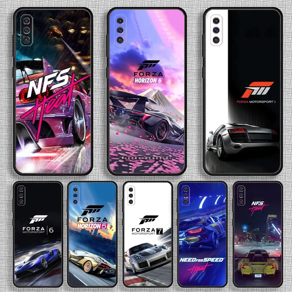 F-Forza-Horizon 5 Custodia Per Telefono Per Samsung S23,23,22,30,21,10,9,Note20 Ultra,Lite,Ultra,5G,Plus,Fe, Custodia Morbida Nera