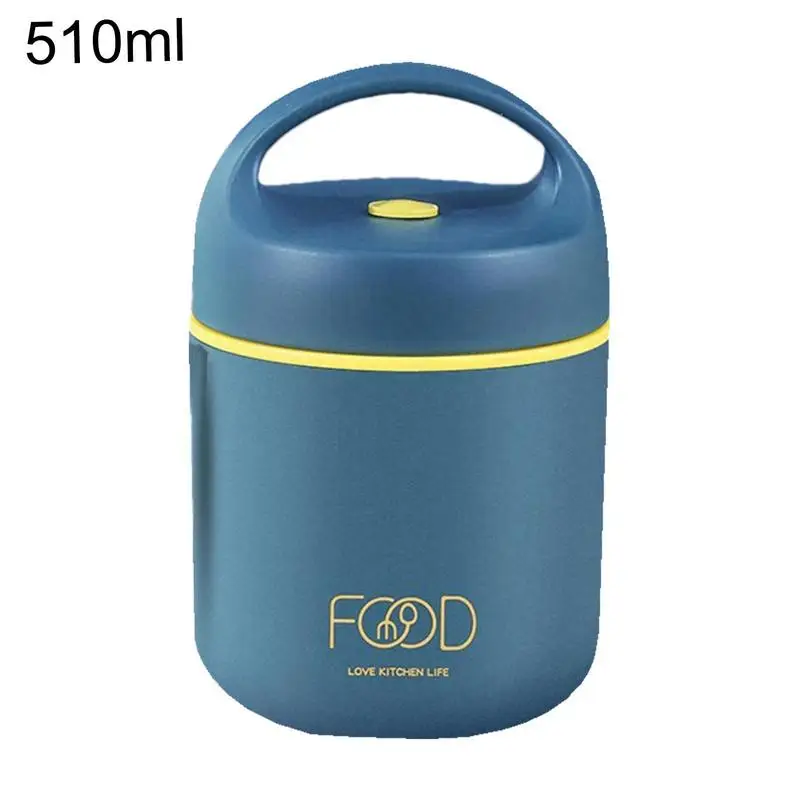 Soup Containers Thermos 2-Tier Double Wall Vacuum Insulated Stainless Steel Lunch Thermos Thermal Containers Keeps Food Hot Cold