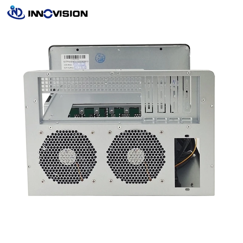 Hot Swap NAS 8 HDD Tooless Bays Case Support M-ATX Motherboard For Cloud Date Storage Optional USB2.0 or USB3.0 pc case pc chassis computer chassis frame