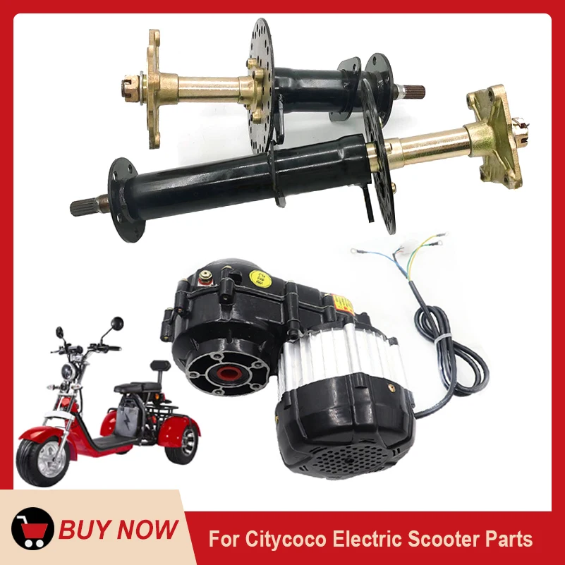 Electric Tricycle 48v/60v 1000w/1500w Differential Motor Gearbox Rear