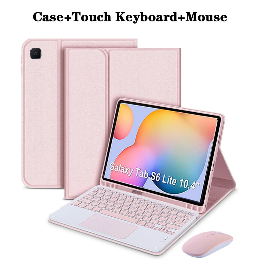 Premium Tablet Case and Keyboard Cover with Pencil Holder, 10.4-Inch