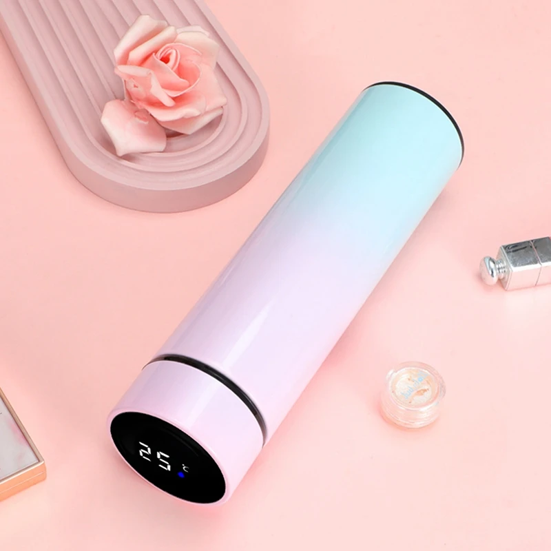 

Intelligent Digital Water Cup Contact Display Temperature Stainless Steel Creative Thermos Coffee Mug Gifts