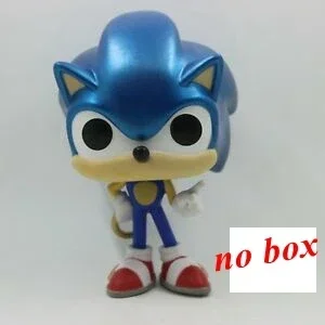 thumbnail image 1 of Nuevos juguetes de vinilo FUNKO POP SUPER SONICs con anillo n.º 283 EMERALD n.º 284 SHADOW n.º 285, modelo de figura de acción coleccionable para regalo de niños, 1 of 5