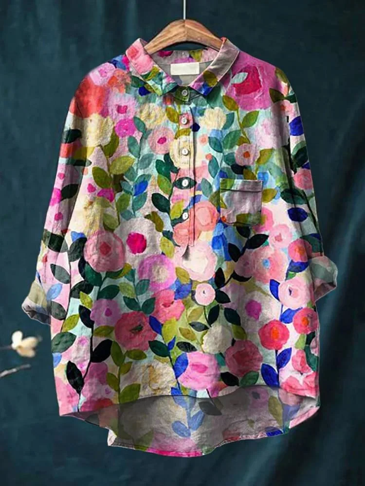 HOPE Danish designer floral shirt