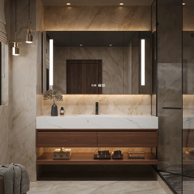 ตู้กระจกเล็กสำหรับห้องน้ำ ตู้เก็บน้ำหอม ประหยัดพื้นที่ ตู้เสื้อผ้าทรงเพรียวบาง ตู้เก็บของในห้องน้ำ ตู้เก็บกระดาษ ตู้เก็บผลิตภัณฑ์บำรุงผิว ตู้ไม้ เฟอร์นิเจอร์โรงแรม 1