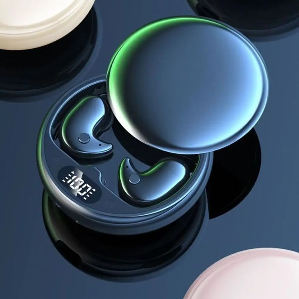 Wireless Bluetooth Earphones with LED Display and Noise Reduction - Waterproof HIFI Stereo Sound