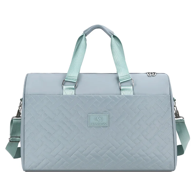 2024 new women Trendy For Short Distance Travel Durable Oxford Cloth Men's And Women's Diagonal Handbag Capacity Bag