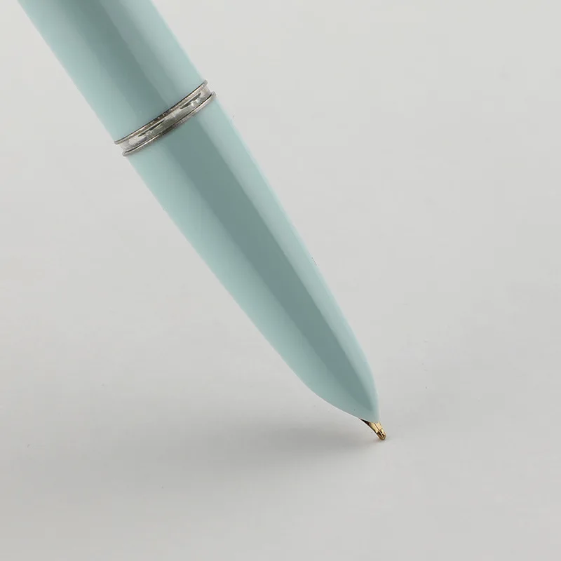 필기구 빈티지 심플 메탈 캡 수지 바디 F 타입 이리듐 팁 랩핑 팁, 펜 프레스, 잉크 흡수, 멀티 컬러 옵션