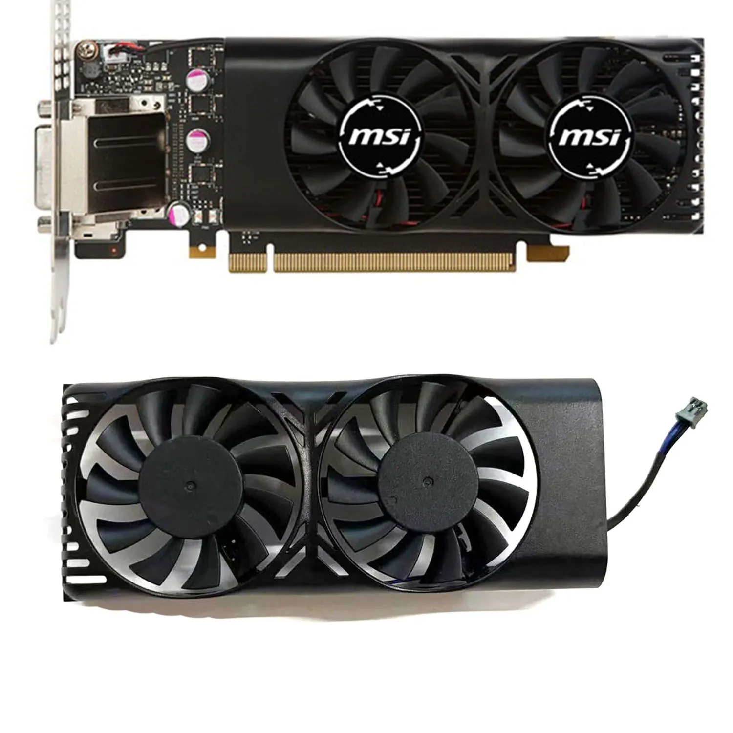 MSI GTX 1050ti 4GT グラフィックボード デュアルファン GeForce GTX 1050 Ti 4G OC | MSI グラフィックボード GeForce