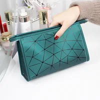 Fashion Women Travel Cosmetic Bag Multifunction Makeup Bags PU Leather Waterproof Portable Toiletries Organizer Make up Cases 1
