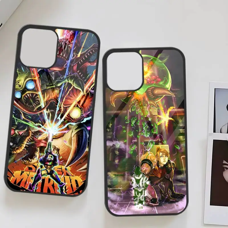 M-Metroid Game D-Drakes Custodia Per Telefono Pc + Tpu Per Iphone Apple 12 Pro Max 11 13 14 Mini 6S 7 8 Plus X Xs Xr Cover Posteriore