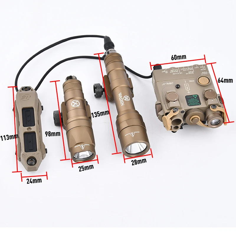 Рисунок 2 - Фонарик с красной точкой и двумя