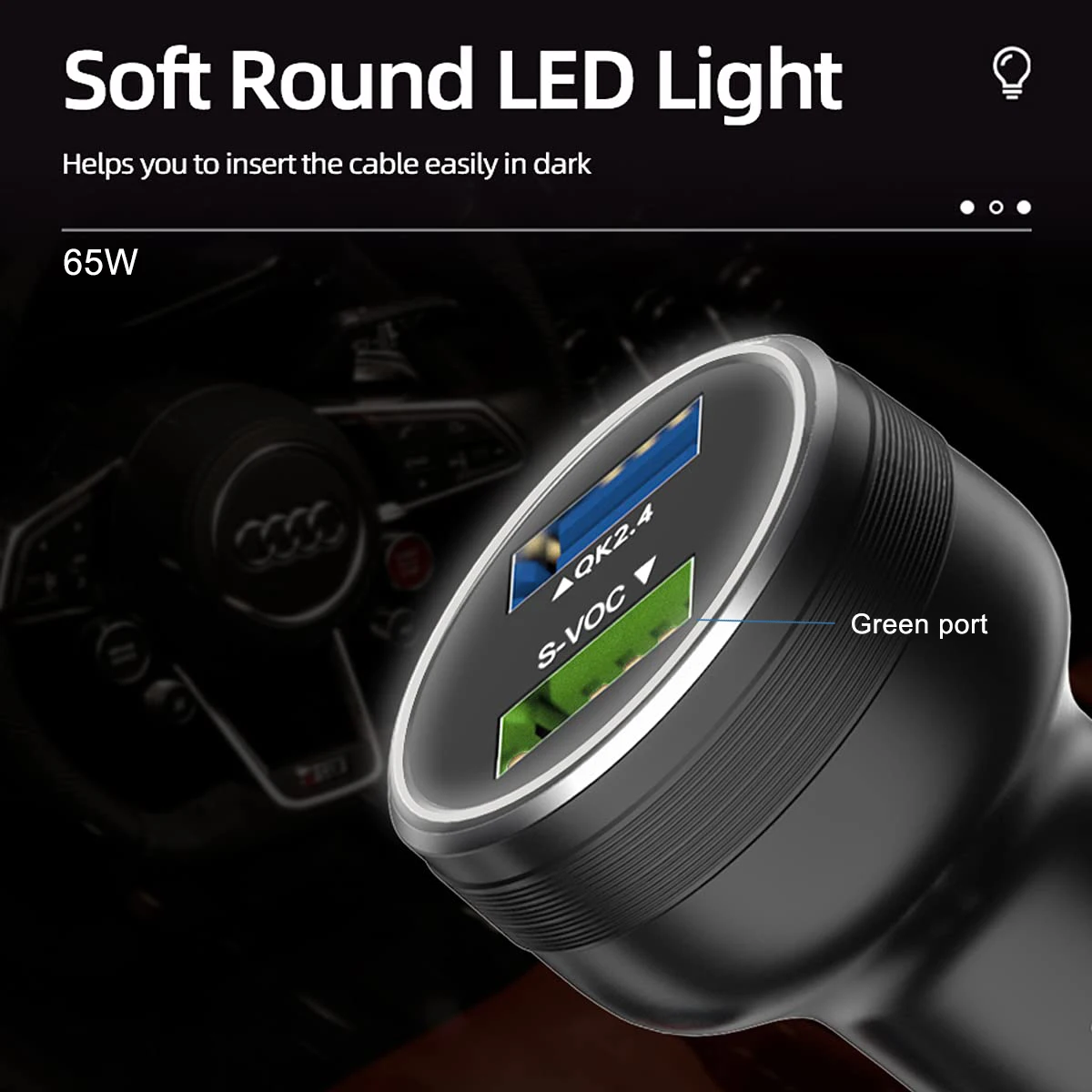 2.1a Dual-USB-Auto ladegerät 65W Warp-Ladung 30W Dash-Schnell ladekabel für oneplus 10 9 8 pro 9rt nord ce 2 5g n10 7t pro – Detail 12