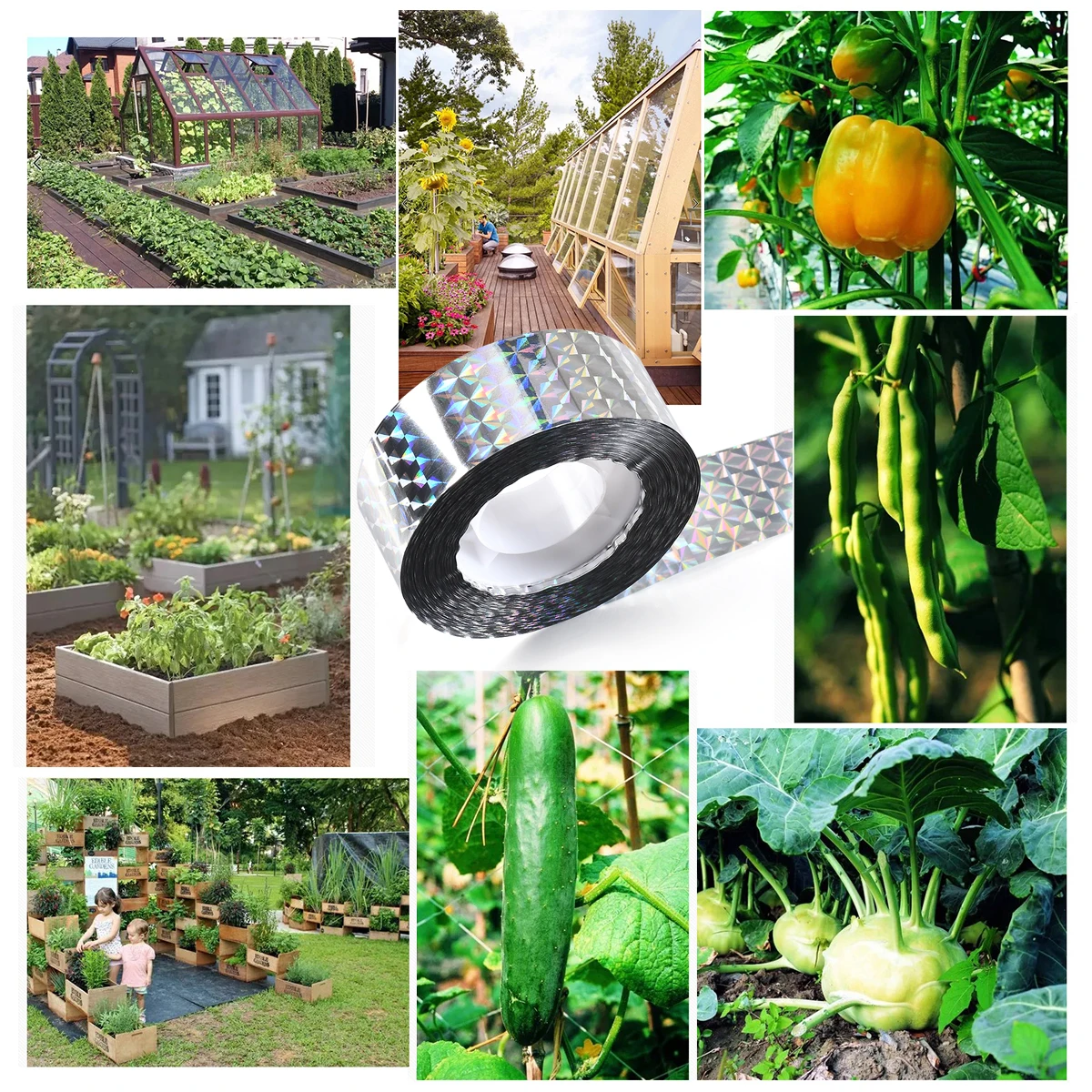 

Светоотражающая лента для отпугивания птиц, 4,8 Х80 см