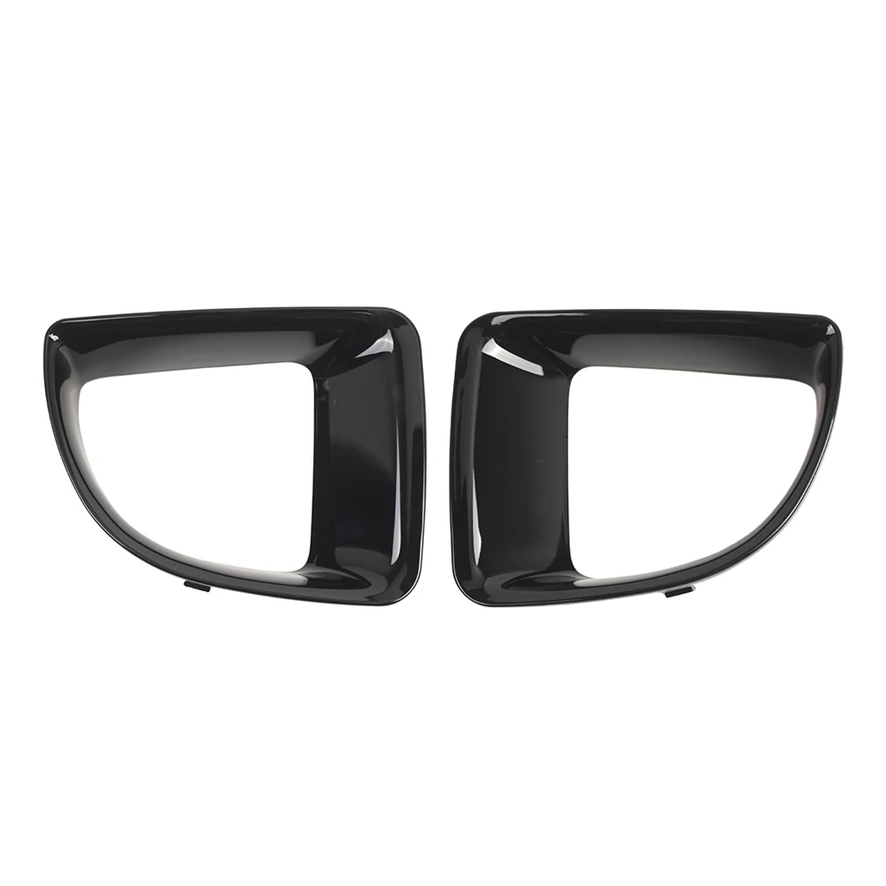 미니 쿠퍼 R55 R56 R57 R58 R59 JCW S 모델 전용 1개 자동차 앞 범퍼 에어 덕트 프레임 유광 블랙