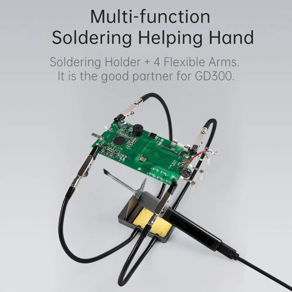 Soldering Iron Kit GVDA Smart Electric Soldering Iron 65W Adjustable Constant Temperature Portable