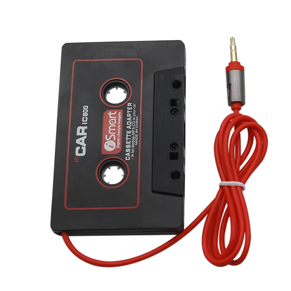 Kebidumei Car Cassette Player Tape Adapter Cassette Mp3 Player Converter For iPod For iPhone MP3 AUX Cable CD 3.5mm Jack