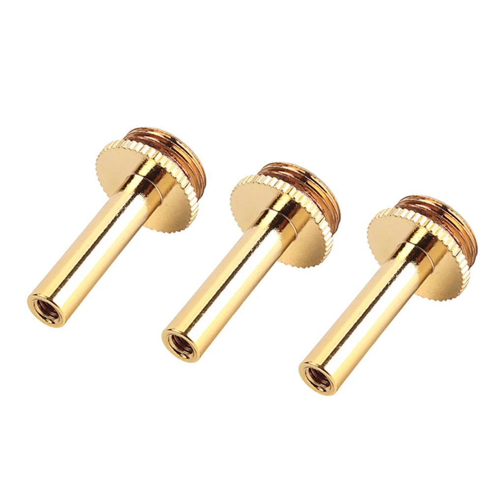 3 Pcs Trumpet Connecting Rod Piston Valve Key Screw for Trumpet Brass Instrument Accessory