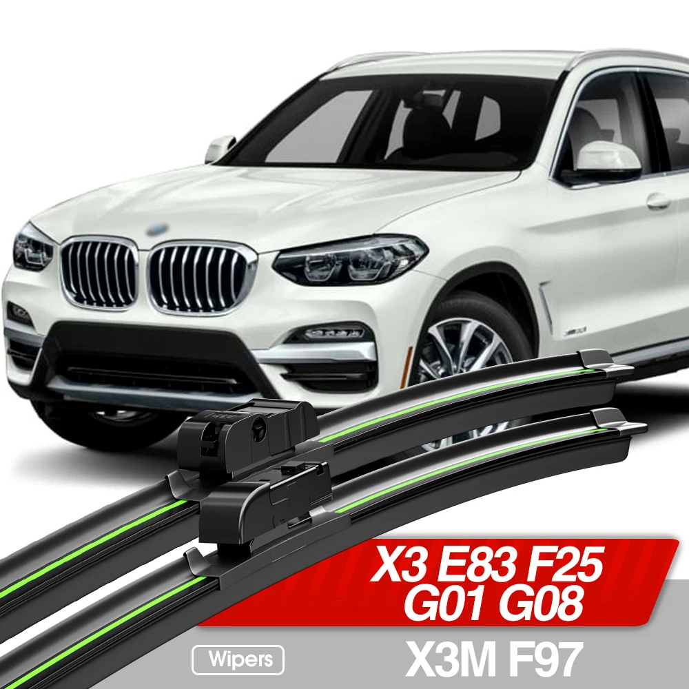 BMW G01 X3 /右ハンドル用フロントワイパーブレードセット｜車