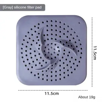 ผมกรองอ่างล้างจาน Anti-Blocking กรองอ่างอาบน้ําห้องอาบน้ําฝักบัวท่อระบายน้ําชั้น Stopper ซิลิโคนปลั๊กระงับกลิ่นกายอุปกรณ์ห้องน้ํา 7