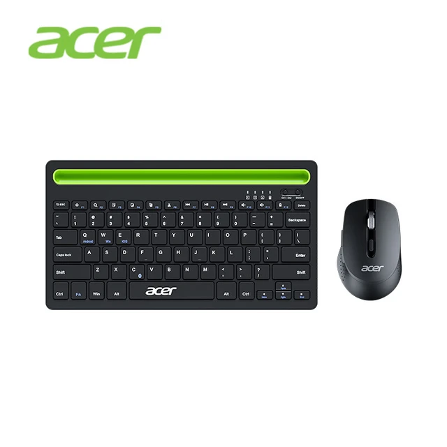 Acer Combo 100 Clavier Sans Fil + Souris Sans Fil, Clavier Classique Pour  Ordinateur PC, Bluetooth, USB-A, Noir