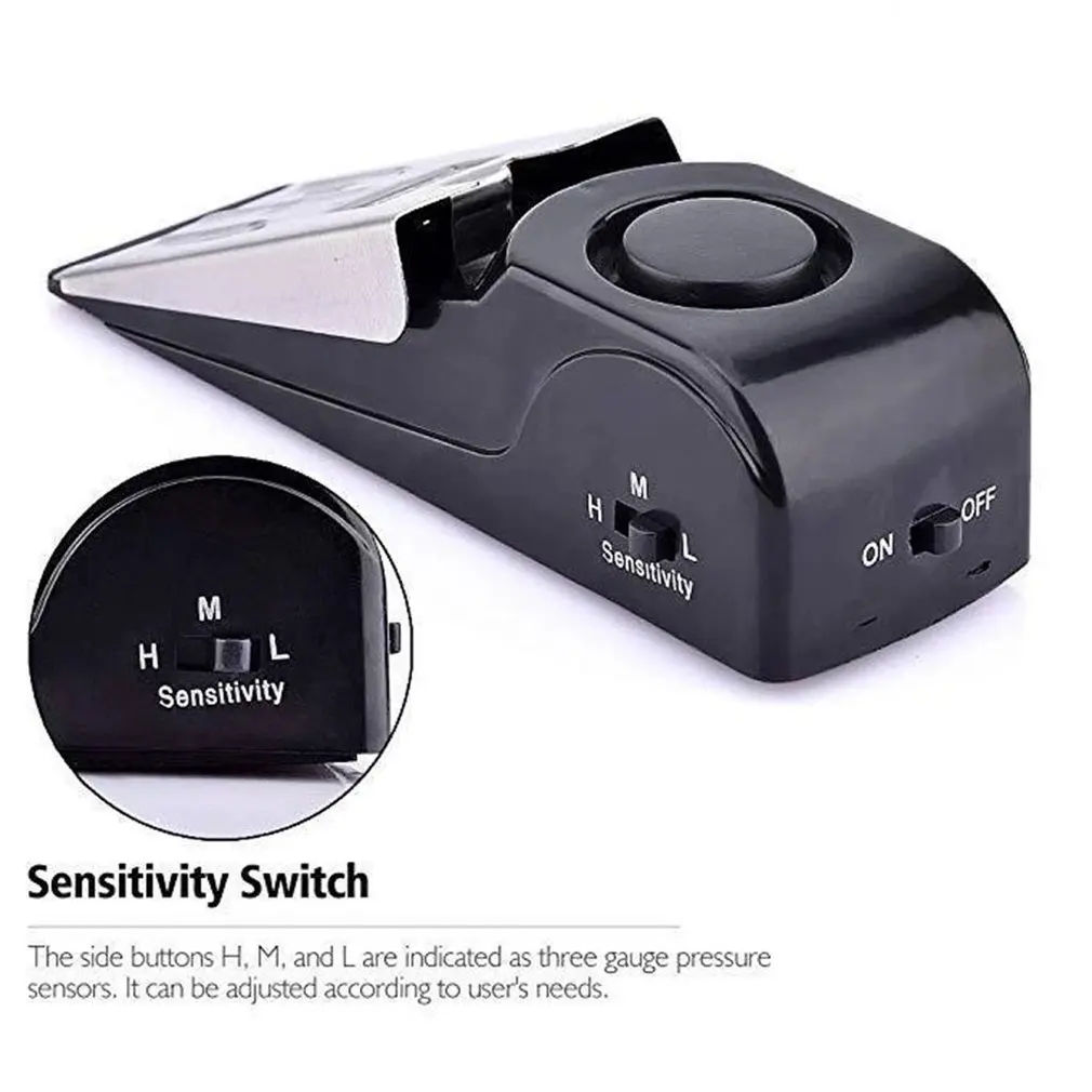 wireless home security system door stop alarme 03