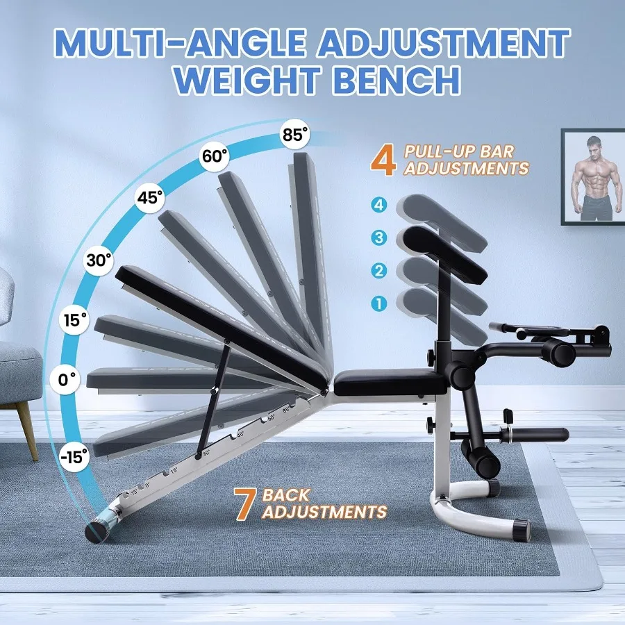Adjustable Multipurpose Weight Bench 6