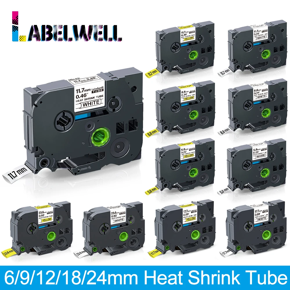 Compatible Hse211 Hse221 Hse231 Heat Shrink Tube For Brother Hse611