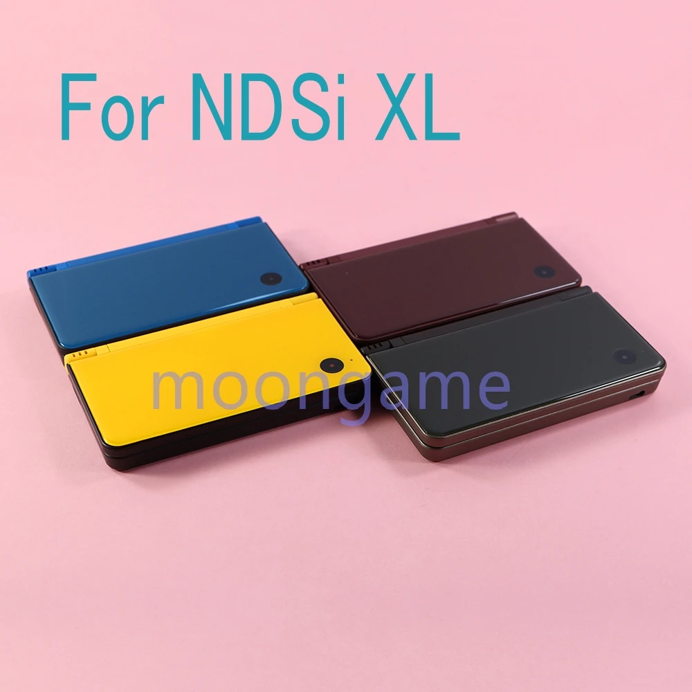 Nintend NDSi XL/LL 콘솔 쉘 전체 하우징 커버 쉘 케이스, 단추 키트 포함, NDSIXL LL 교체, 1 세트