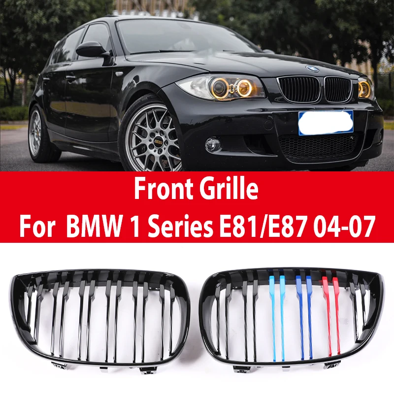 BMW M Spiegelkappen Carbon Look für 1 Serie E81 E82 E87 E88 (Neu und