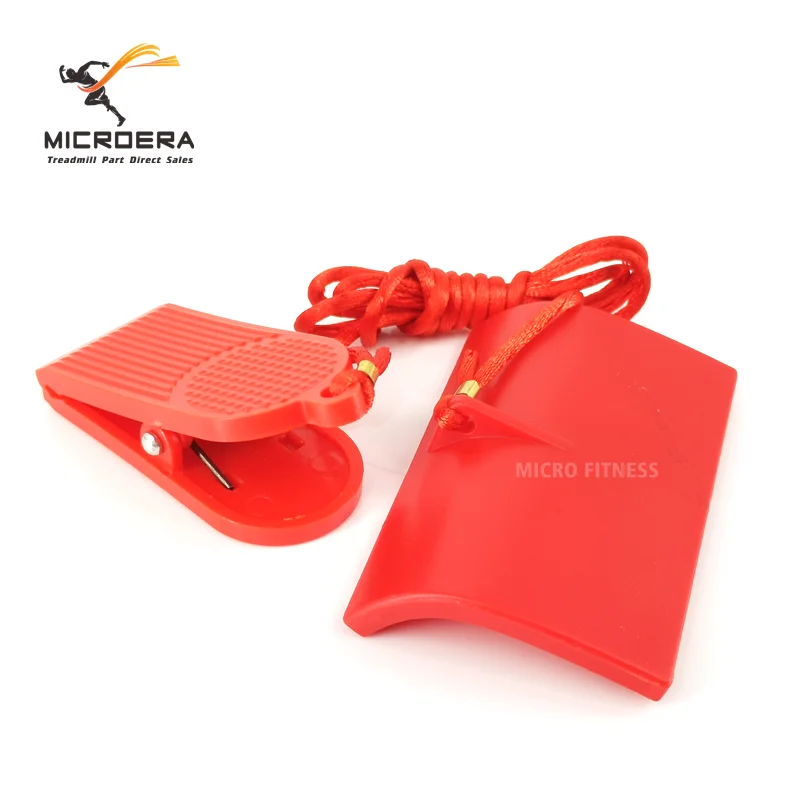 Clé De Sécurité Magnétique Pour Tapis Roulant - Lot De 2 - Arrêt D'Urgence Automatique - Compatible Universel - 10