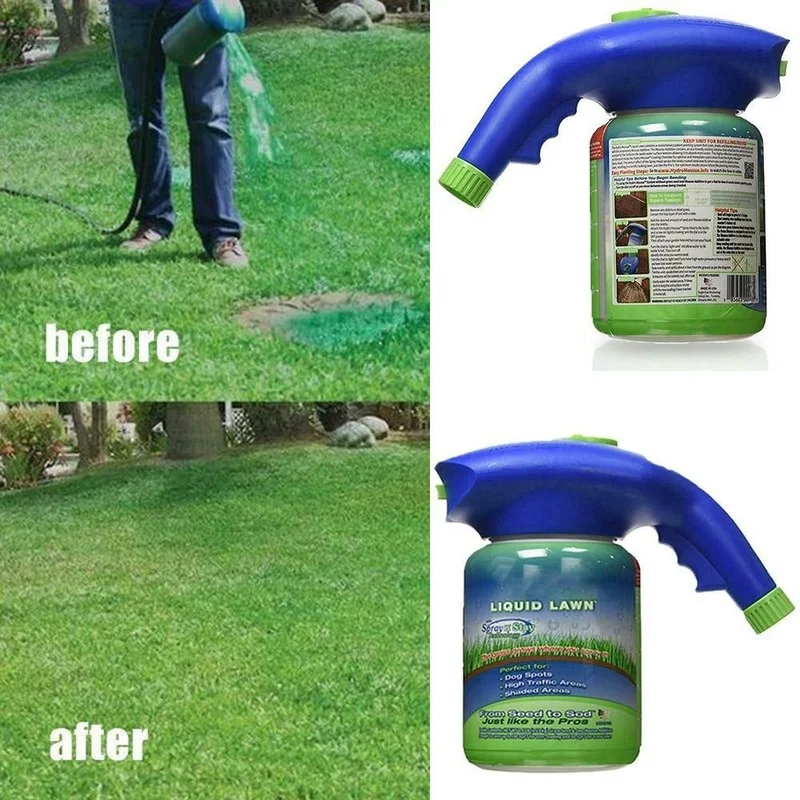 2021 New Garden Hydro Hydro Mousse Liquid Turf Grass Seed Sprayer With