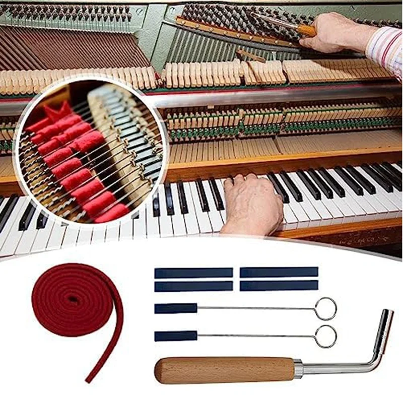 

Professional Piano Tuning Kit Piano Tuning Lever Tools Musical Instrument Accessories