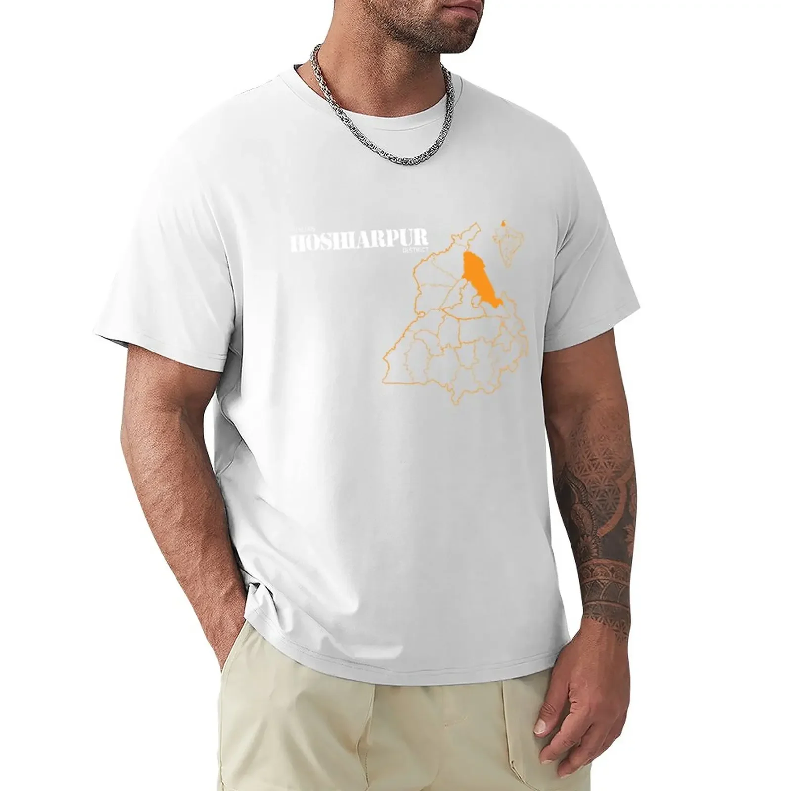 

Punjab Hoshiarpur District T-Shirt Short sleeve tee cute tops summer top anime Men's t-shirt