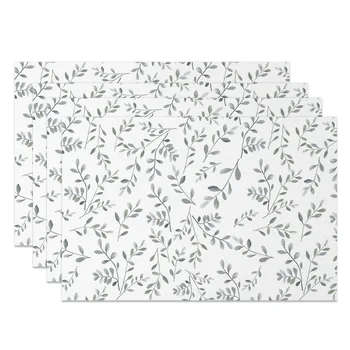 Minimalist Leaf Table Placemats 1