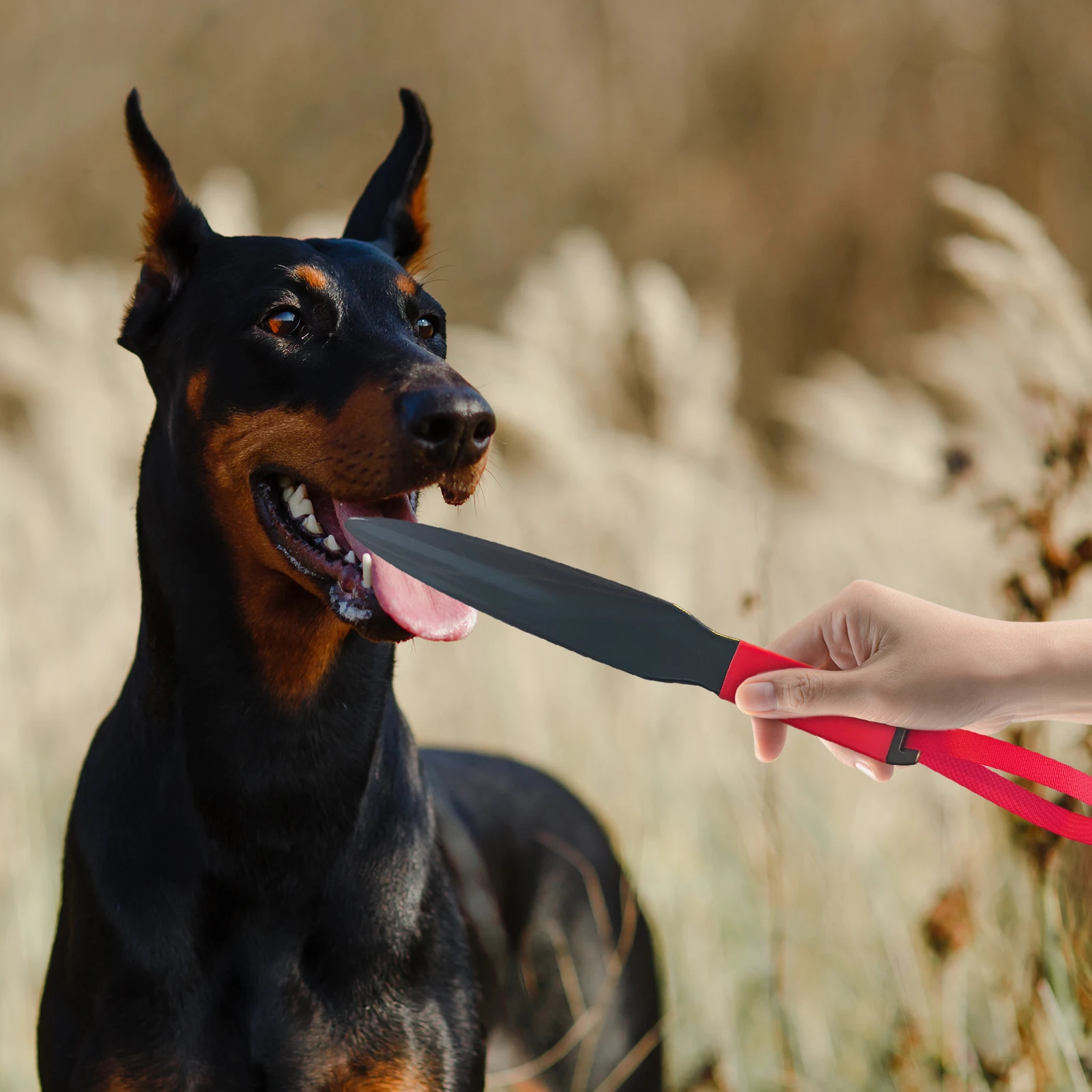 Dog Break Stick Durable Nylon Professional Dog Bite Training Stick Chew Toys for Pitbull Medium Large Strong Dogs Training