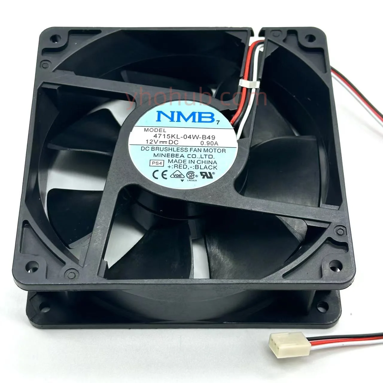 Ventilador Resfriador de Servidor Nmb-mat Ps4 dc 12v 0.90a 120x120x38 mm
