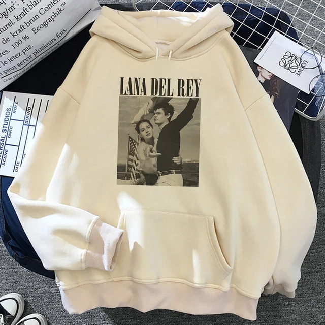 Lana Del Rey 여성용 후드티: 편안함과 스타일을 갖춘 90년대 패션의 걸작