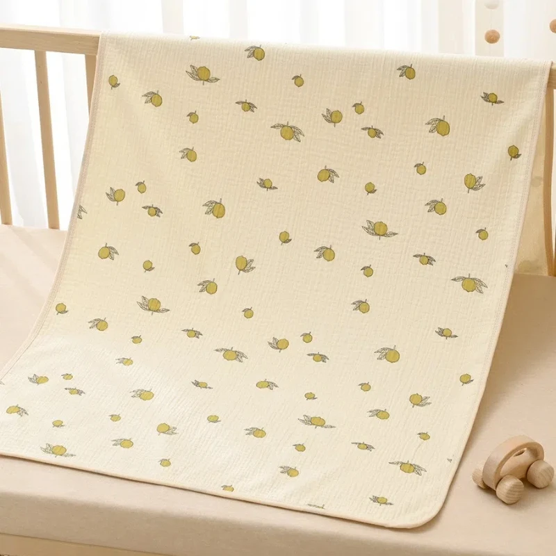 Waterproof Washable Mattress Urine Mat for Baby Toddlers Cute Cartoon Bed Protector Diaper Bedding Urine Pads Cloth Breathable