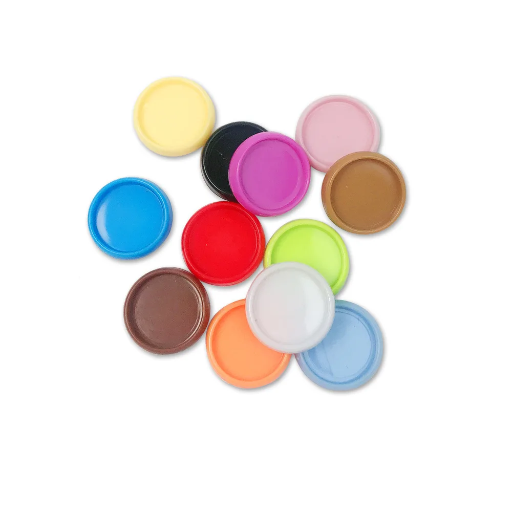 80Pcs 19mm 바인딩 링 루스 리프 버섯 구멍 노트 바인딩 디스크 메모장 핸드 레저 루스 리프 버클 사무용품