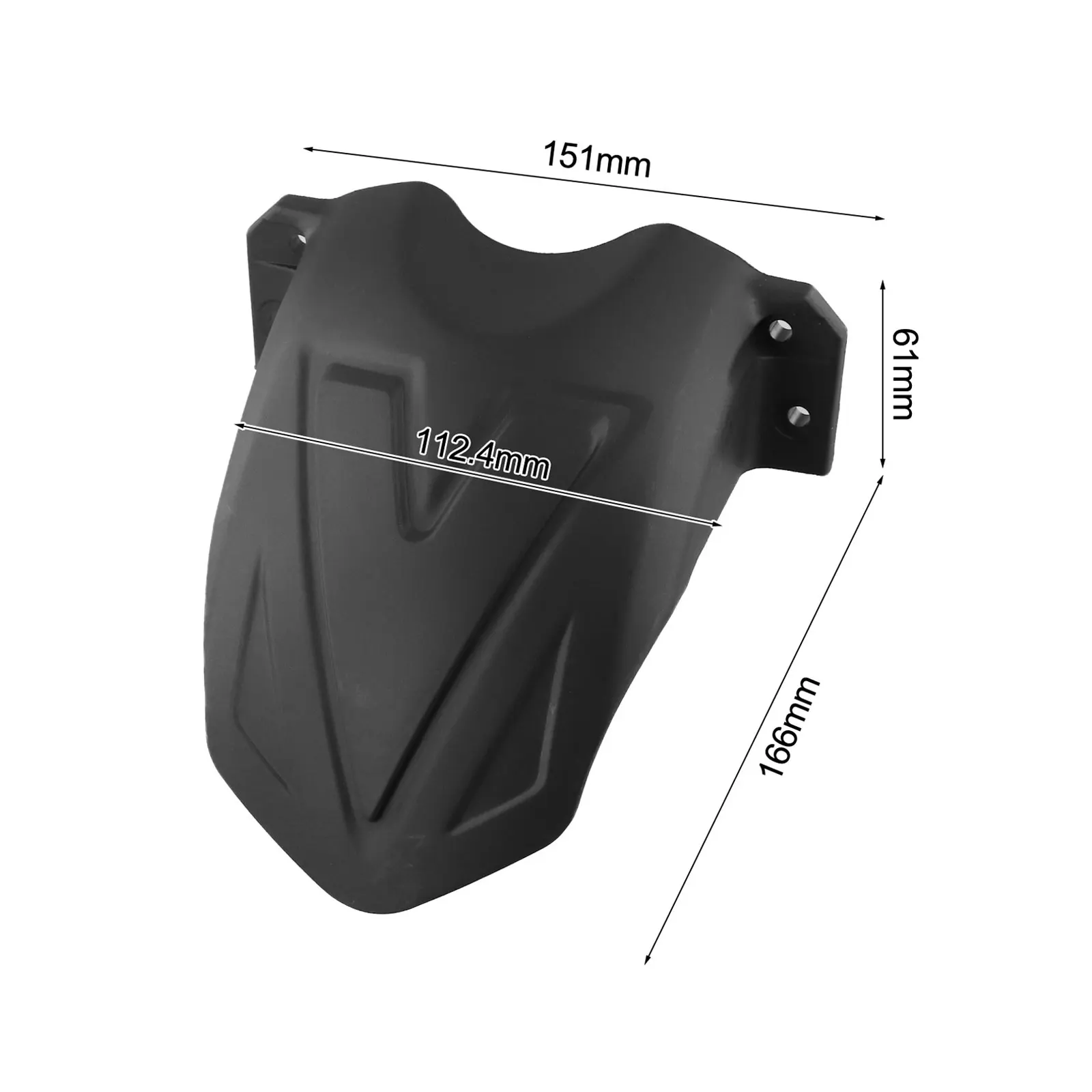 Front Rear Mudguard For Kukirin For G2 Master Electric Scooter Plastic Front Rear Fender Electric Scooter Parts