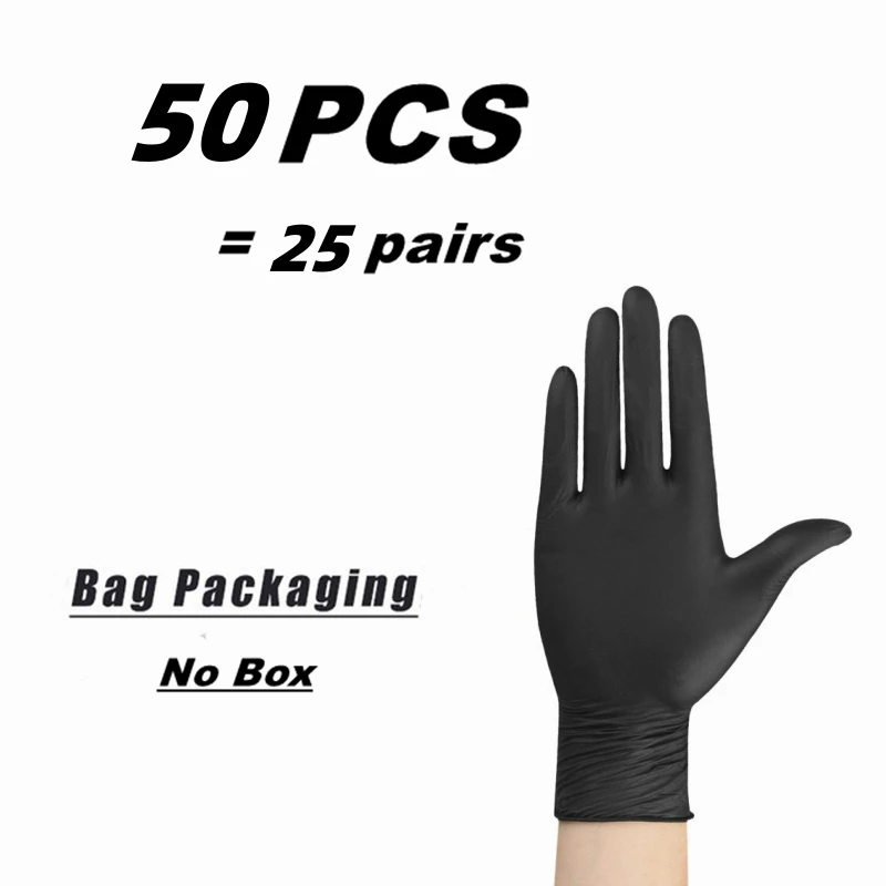 RZ TOOLS 50 Guanti in Nitrile senza Lattice, Guanti Protettivi