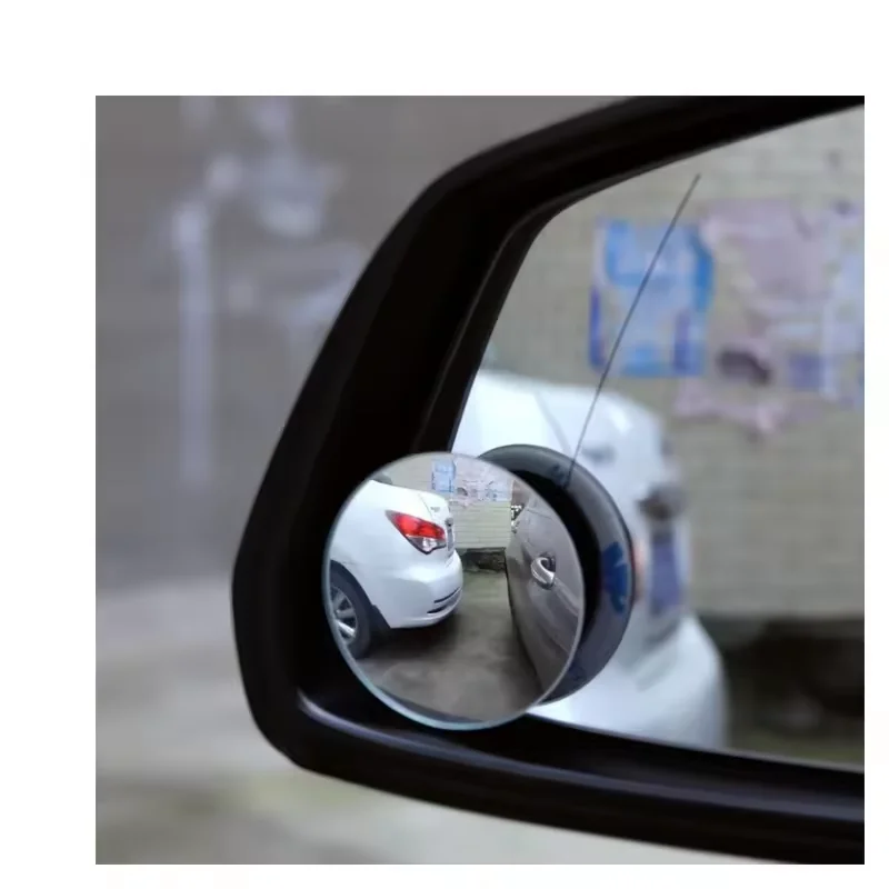 Blind Spot Mirror 1Pair Car 360 Degree Adjustable Rearview Convex For Reverse Wide Angle Parking Rimless Mirrors