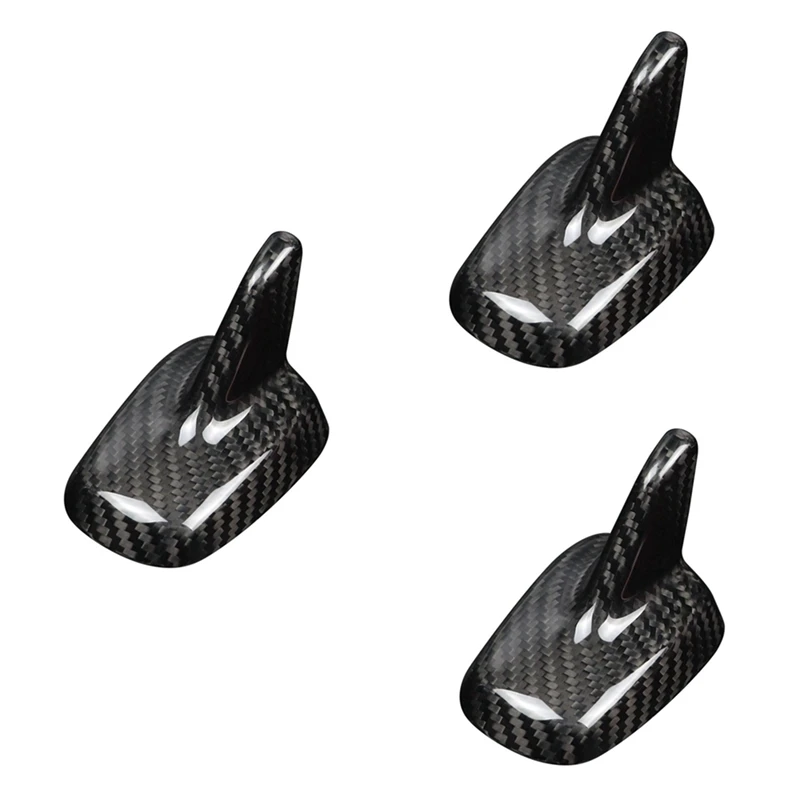 

3X Real Carbon Fiber Antenna Cover Shark Fin For Volkswagen Golf 7 Bora Magotan Sagitar Touran Lingdu Tiguan Passat