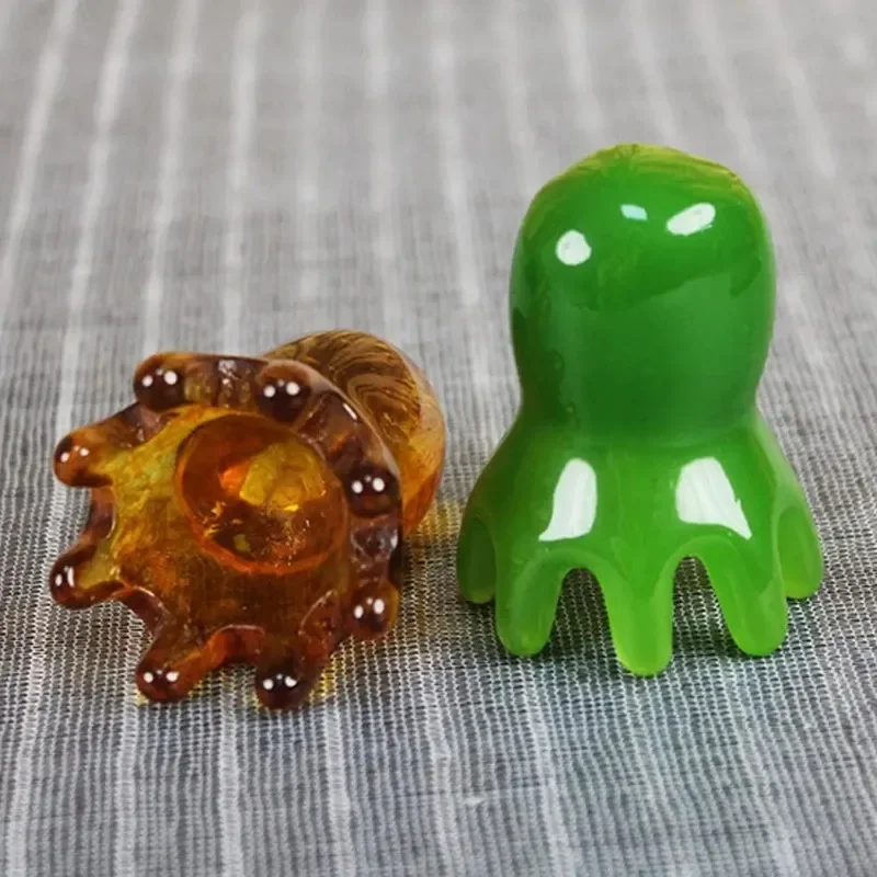 Oktopus-Akupunkturpunktkamm aus Naturharz, tragbares Kopf- und Nackenmassagegerät zur Stressabbau, Meridian-Therapie, Haarpflege, Alem – Detail 31