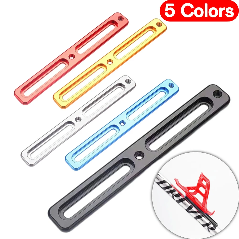 Cycling Bottle Holder Adapter Aluminum Alloy Bottle Cage Hole Position Adjuster Multifunctional Lightweight Cycling Accessories Bicycle Water Bottle Cage Bicycle Bottle Holder Water Bottle Holder