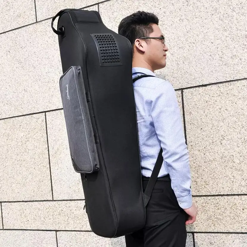 BassSaxophoneBagBaritoneSaxophoneBagGigPortableSaxophoneBox
