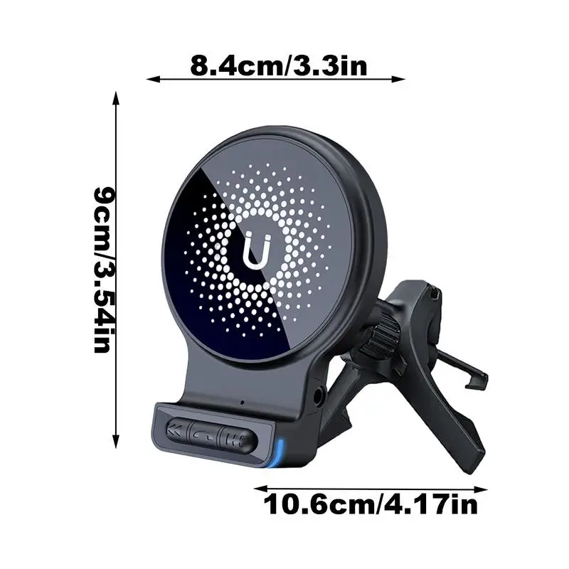 Magnetic Car Charger Mount and Phone Holder