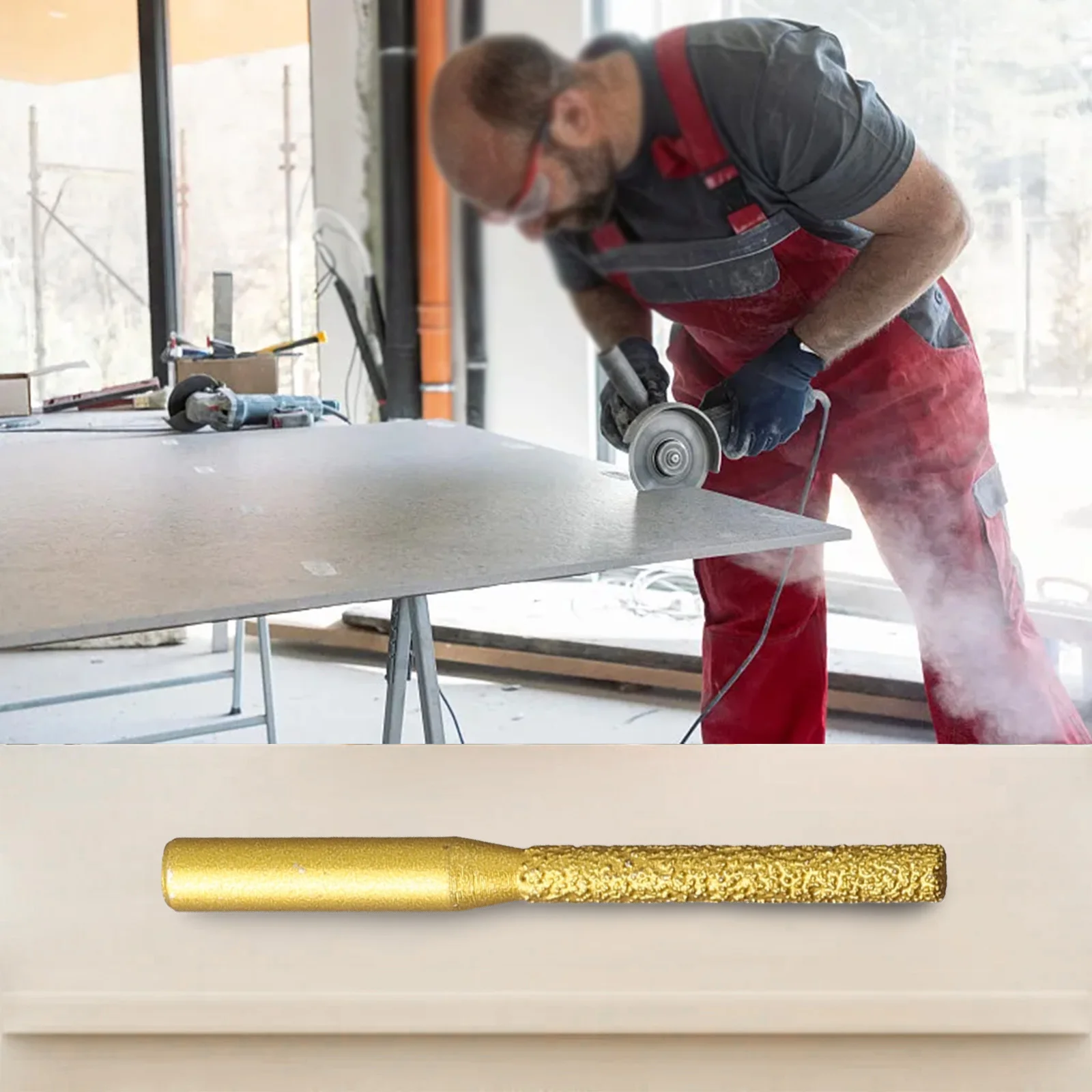 Рисунок 2 - Алмазная фреза с пайкой