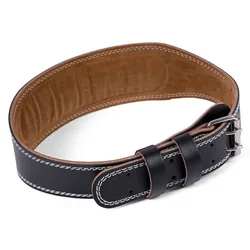 Weightlifting Belt Waist Support Men Women Gym Fitness Weight Lifting Back Support PU Leather Power Strength Training Belt